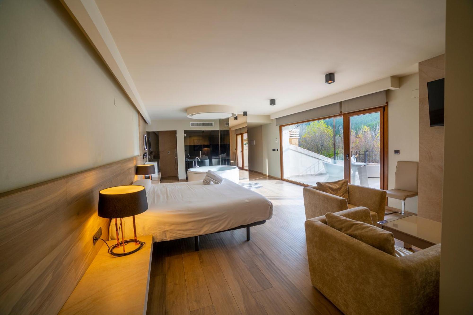 Suites Finca Los Olivos Alcala del Jucar Exteriér fotografie